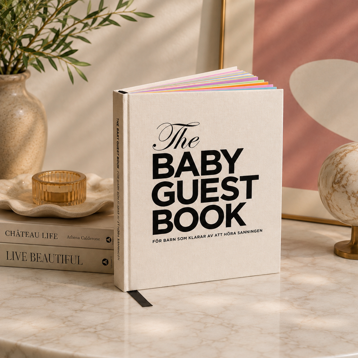 The Baby Guest Book - för barn som klarar av att höra sanningen
