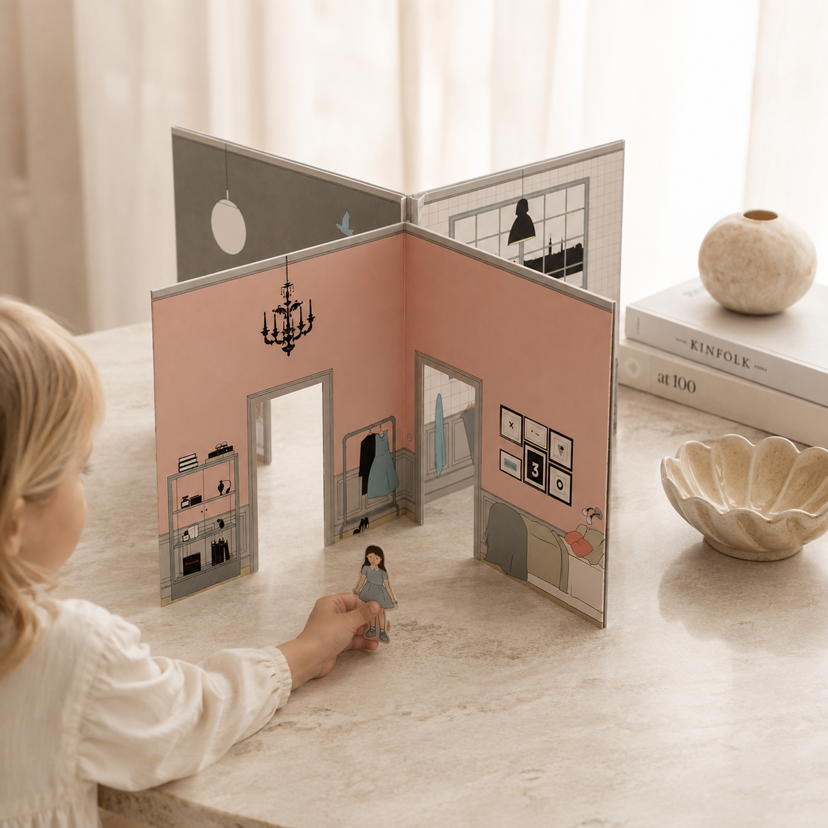 The Tiny Dollhouse - a perfect home for picky dolls