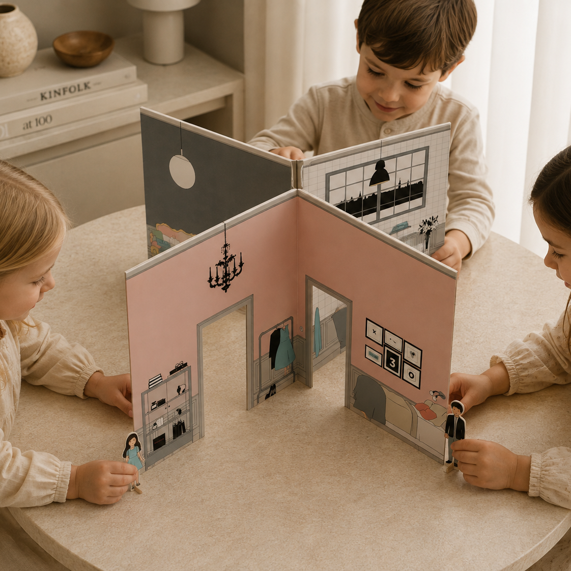 The Tiny Dollhouse - a perfect home for picky dolls