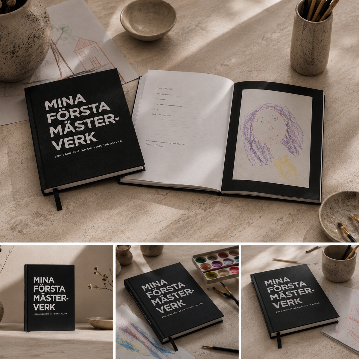 Mina första mästerverk - för barn som tar sin konst på allvar