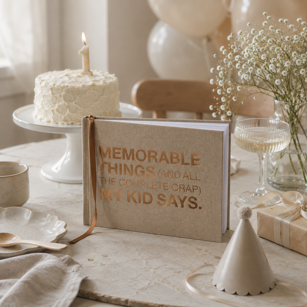 Memorable things (and all the complete crap) my kid says